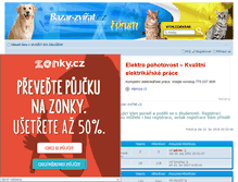 Tablet Screenshot of forum.bazar-zvirat.cz